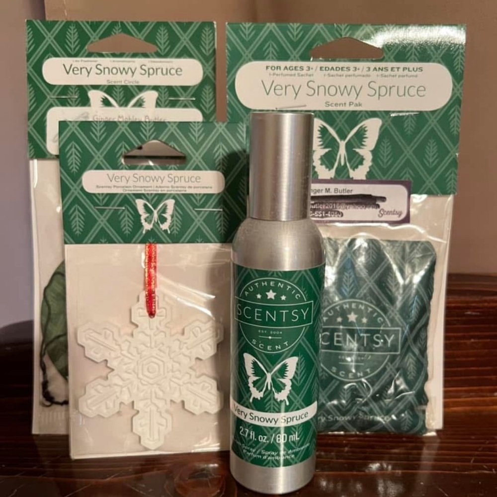 Scentsy Very Snowy Spruce Set